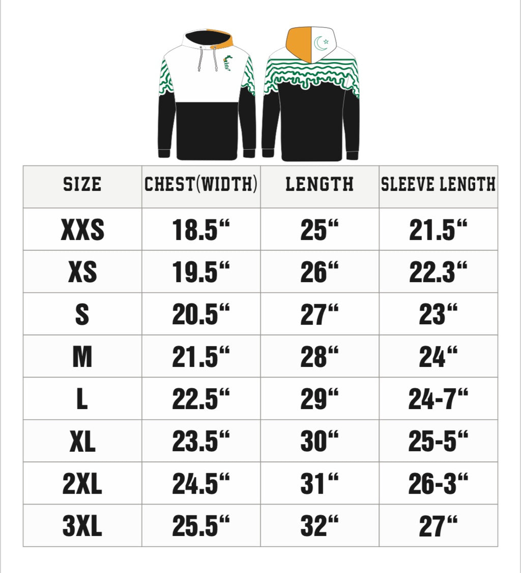 The AJK way hoodie